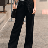 Joleen - Dames Ontspanningbroek met Koord en Elastische Taille