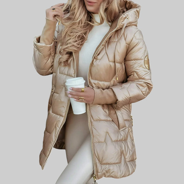 Penelope | Elegant Autumn Coat with Hood