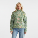 Gessica | Turtleneck with Floral Pattern