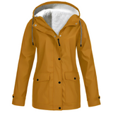 Elvira - Women's Raincoat with Fleece Lining