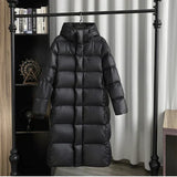 Clara - Long Feather Coat