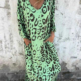 Jessa - Maxi Jurk Luipaard