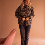 Luna | Fashion Jacket with Leopard Print
