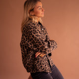 Luna | Fashion Jacket with Leopard Print