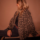 Luna | Fashion Jacket with Leopard Print