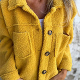 Dion™ - Short knit jacket with lapels
